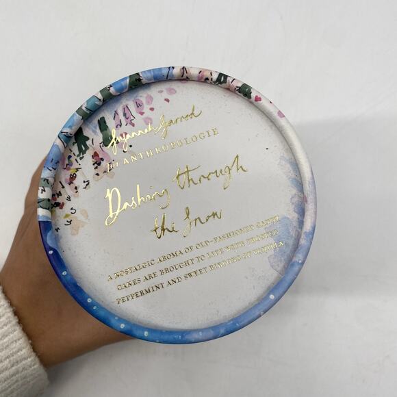 Anthropologie Dashing Through the Snow Candle NEW - Picture 5 of 7